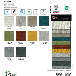 SILK LINEN FABRIC H35511