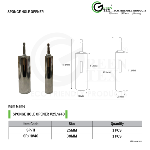 SPONGE HOLE OPENER