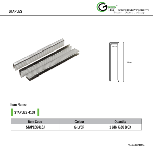 STAPLES 413J