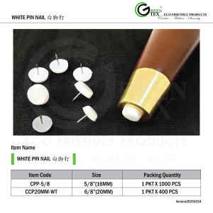WHITE PIN NAIL