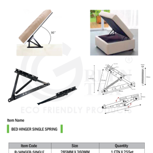 bed hinger single spring